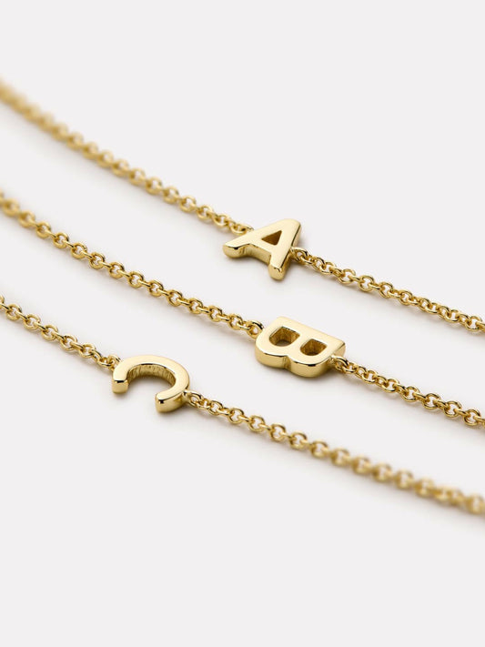Ana Luisa Initial Bracelet - Letter Bracelet | Universal Standard