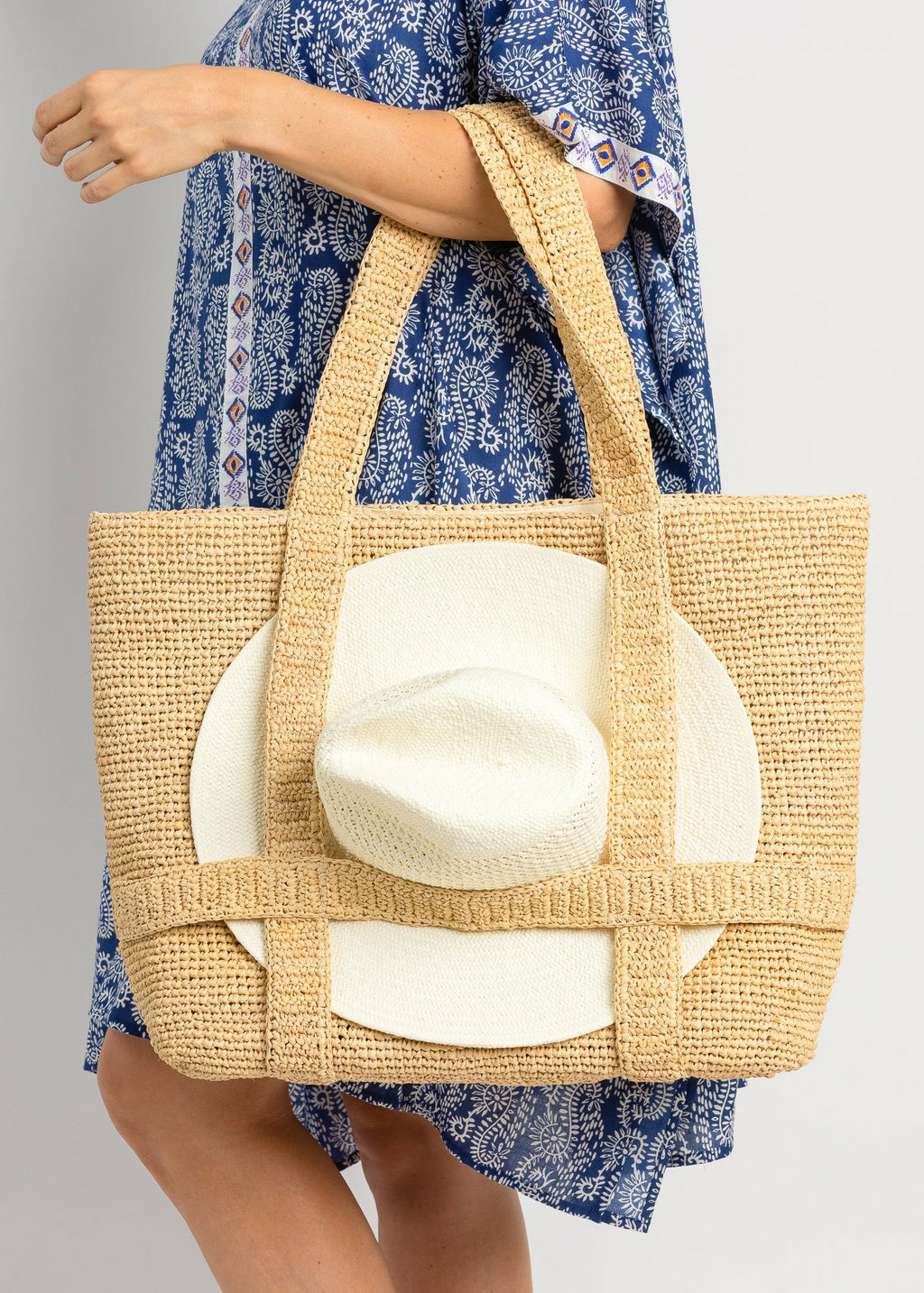 Hat Attack Straw Traveler Bag | Universal Standard