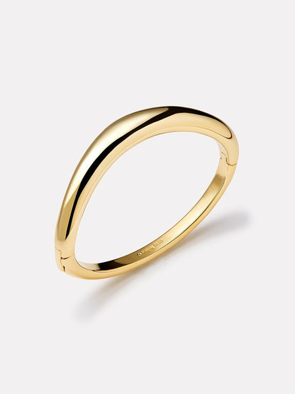 Ana Luisa Gold Bangle Bracelet - Talia | Universal Standard