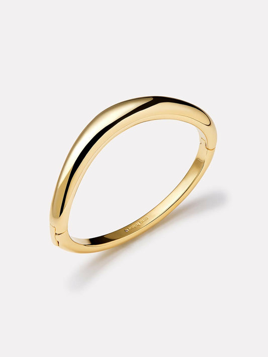 Ana Luisa Gold Bangle Bracelet - Talia | Universal Standard