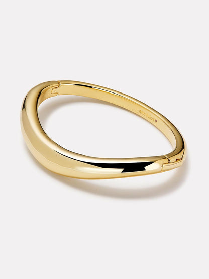 Ana Luisa Gold Bangle Bracelet - Talia | Universal Standard