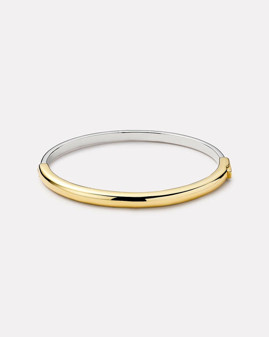 Ana Luisa Bangle Bracelet - Brynley Two Tone | Universal Standard