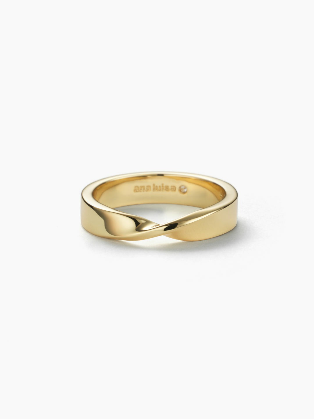 Ana Luisa Gold Band Ring - Eliora | Universal Standard
