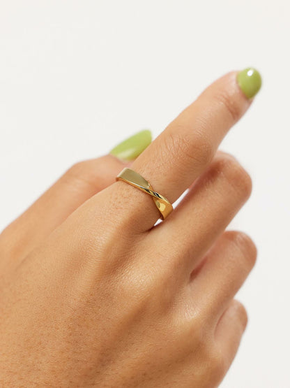 Ana Luisa Gold Band Ring - Eliora | Universal Standard