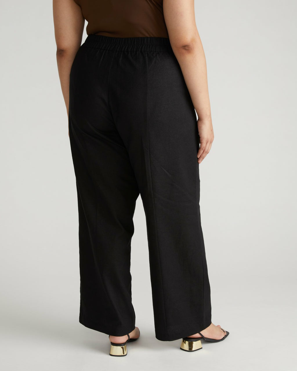 Coastal Linen Blend Pants - Black | Universal Standard
