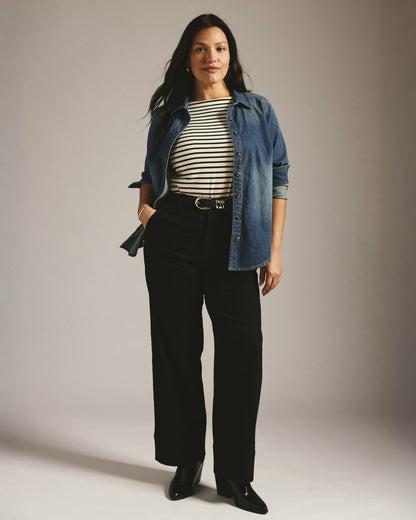 Carol High Rise High Stretch Jeans - Jet Black | Universal Standard