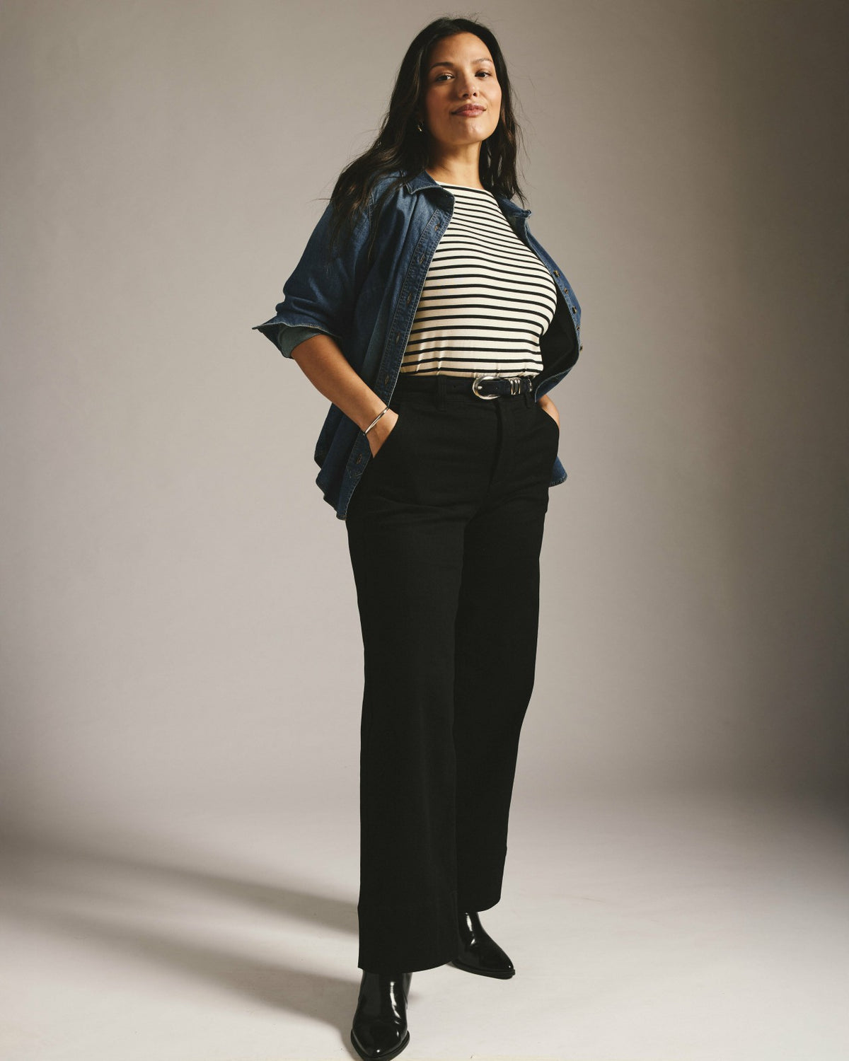Carol High Rise High Stretch Jeans - Jet Black | Universal Standard