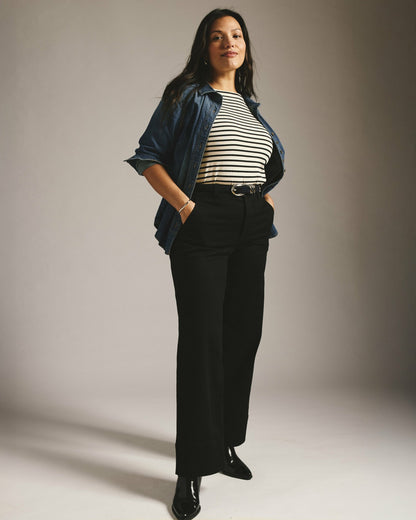 Carol High Rise High Stretch Jeans - Jet Black | Universal Standard