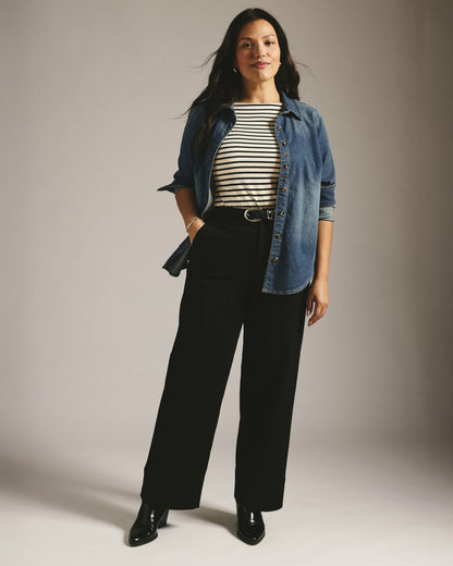 Carol High Rise High Stretch Jeans - Jet Black | Universal Standard