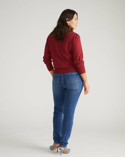 Joni High Rise Curve Slim Leg Jeans 32 Inch - True Blue | Universal Standard