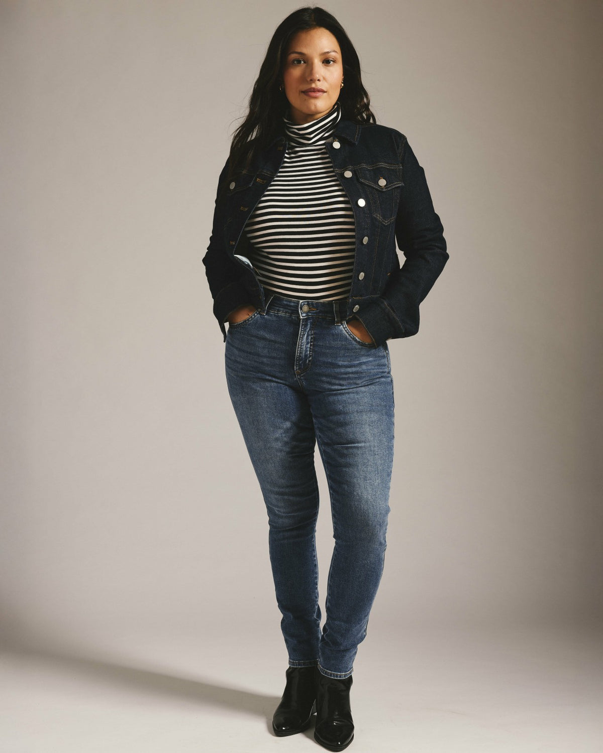 Seine High Rise Skinny Jeans 30 Inch - Vintage Indigo | Universal Standard