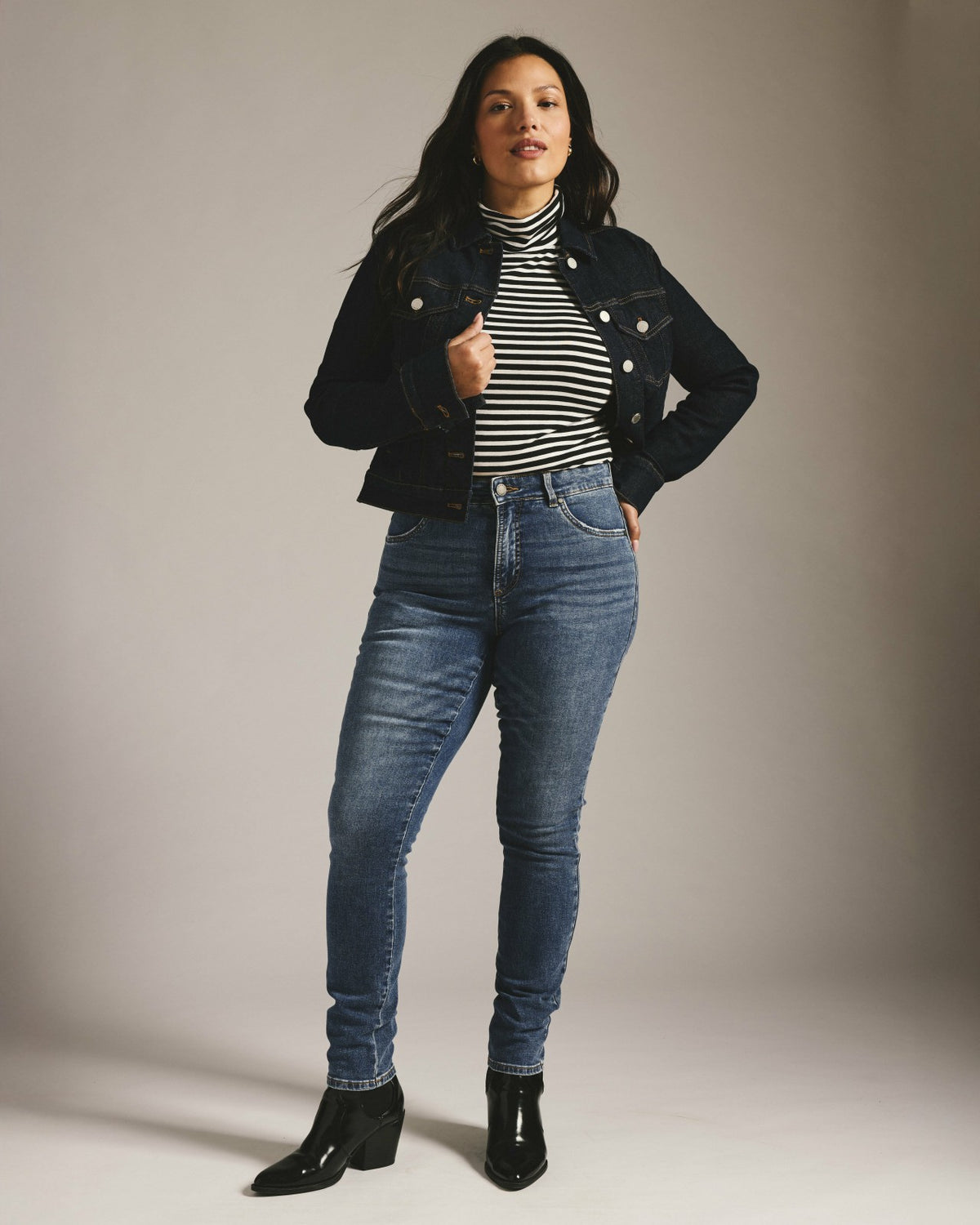 Seine High Rise Skinny Jeans 30 Inch - Vintage Indigo | Universal Standard