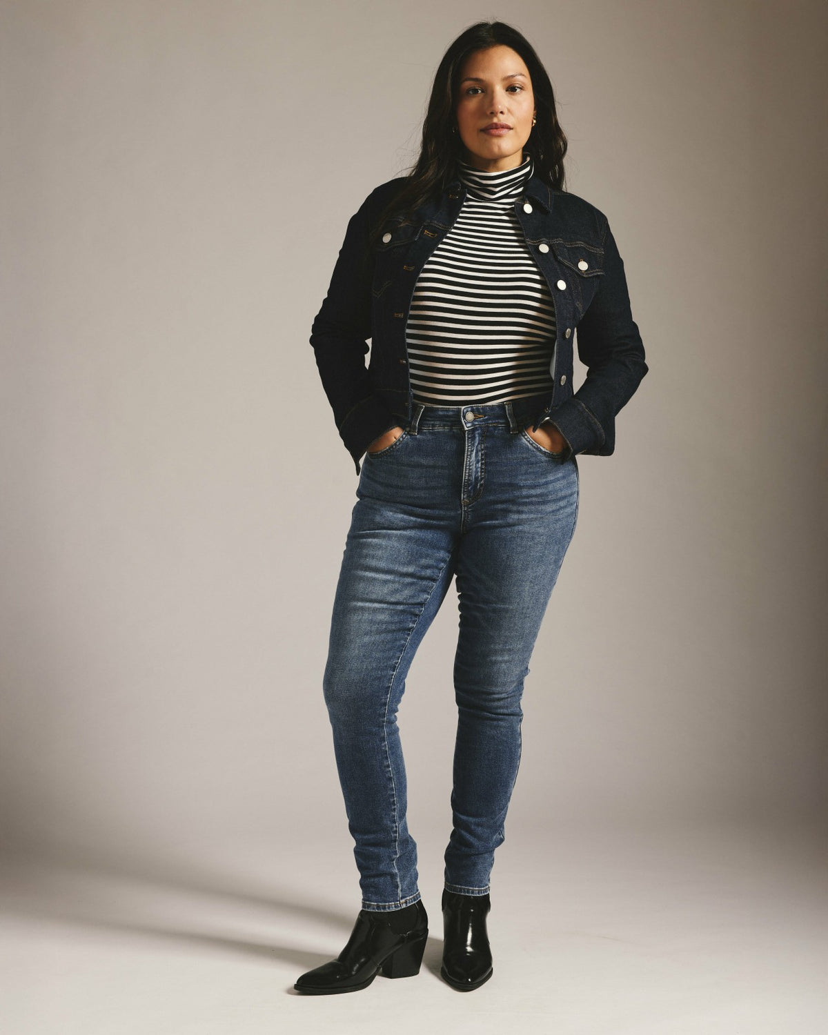 Seine High Rise Skinny Jeans 30 Inch - Vintage Indigo | Universal Standard