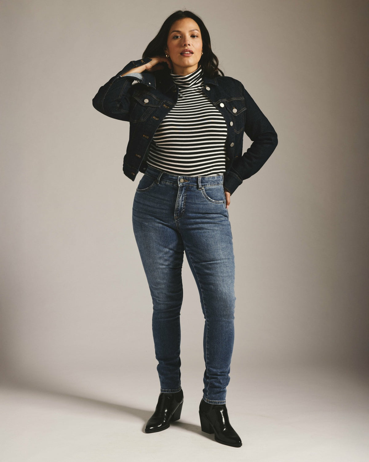 Seine High Rise Skinny Jeans 30 Inch - Vintage Indigo | Universal Standard