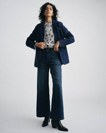 Roxy Relaxed Bootcut Jeans - Field Of Dreams Indigo | Universal Standard