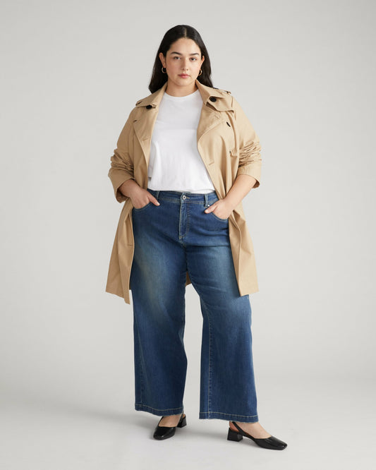 Taylor ComfortDenim Trouser Jeans - Seychelles Blue | Universal Standard