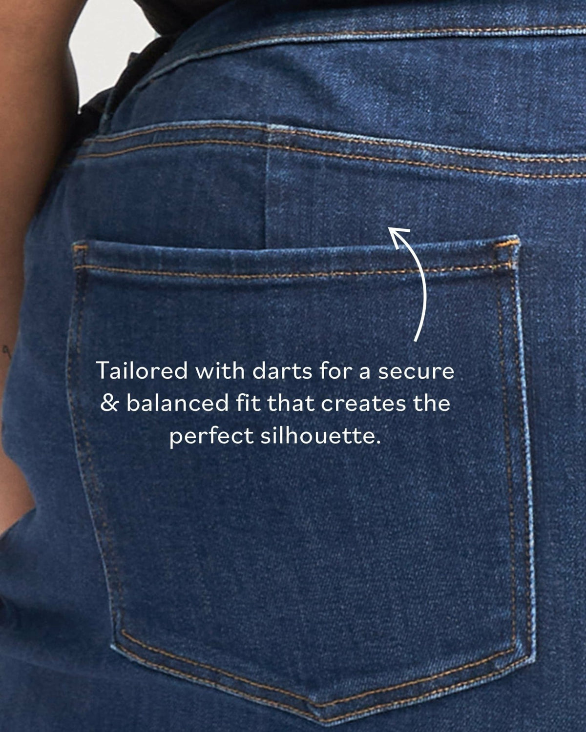 Donna High Rise Curve Straight Leg Jeans 27 Inch - Stonewash Indigo | Universal Standard