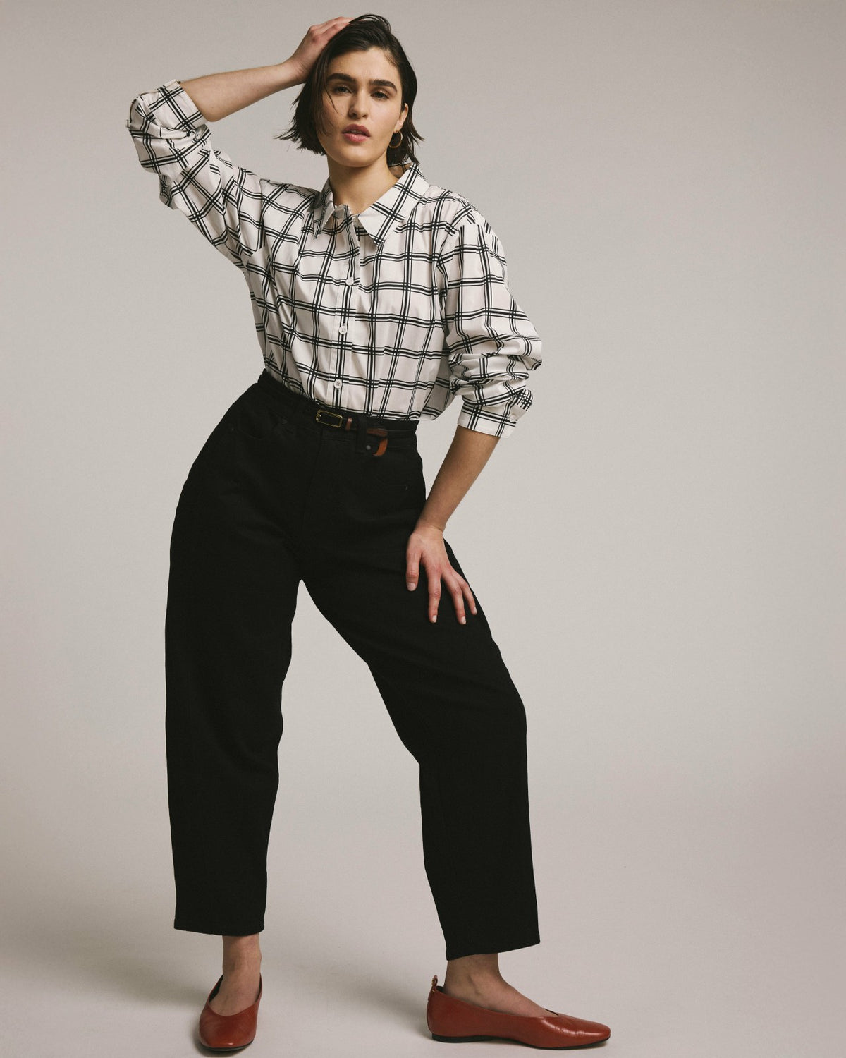 Dakota Twisted Leg Jeans - Jet Black | Universal Standard
