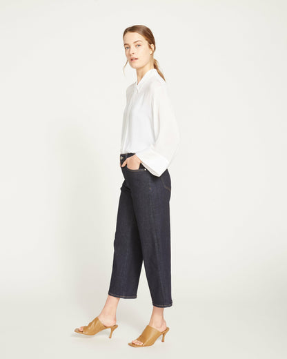 Bae Boyfriend Crop Jeans - Vintage Indigo Selvedge | Universal Standard