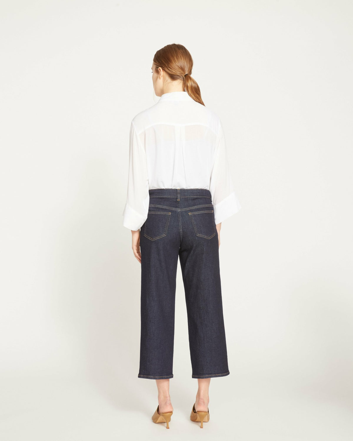 Bae Boyfriend Crop Jeans - Vintage Indigo Selvedge | Universal Standard