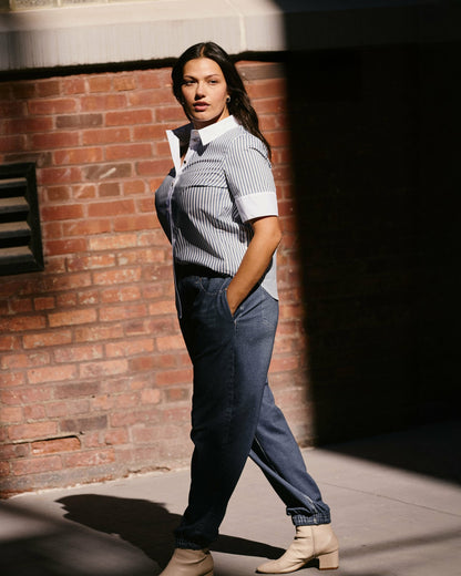 Sweatpant Jogger Jeans - Saddle Blue | Universal Standard