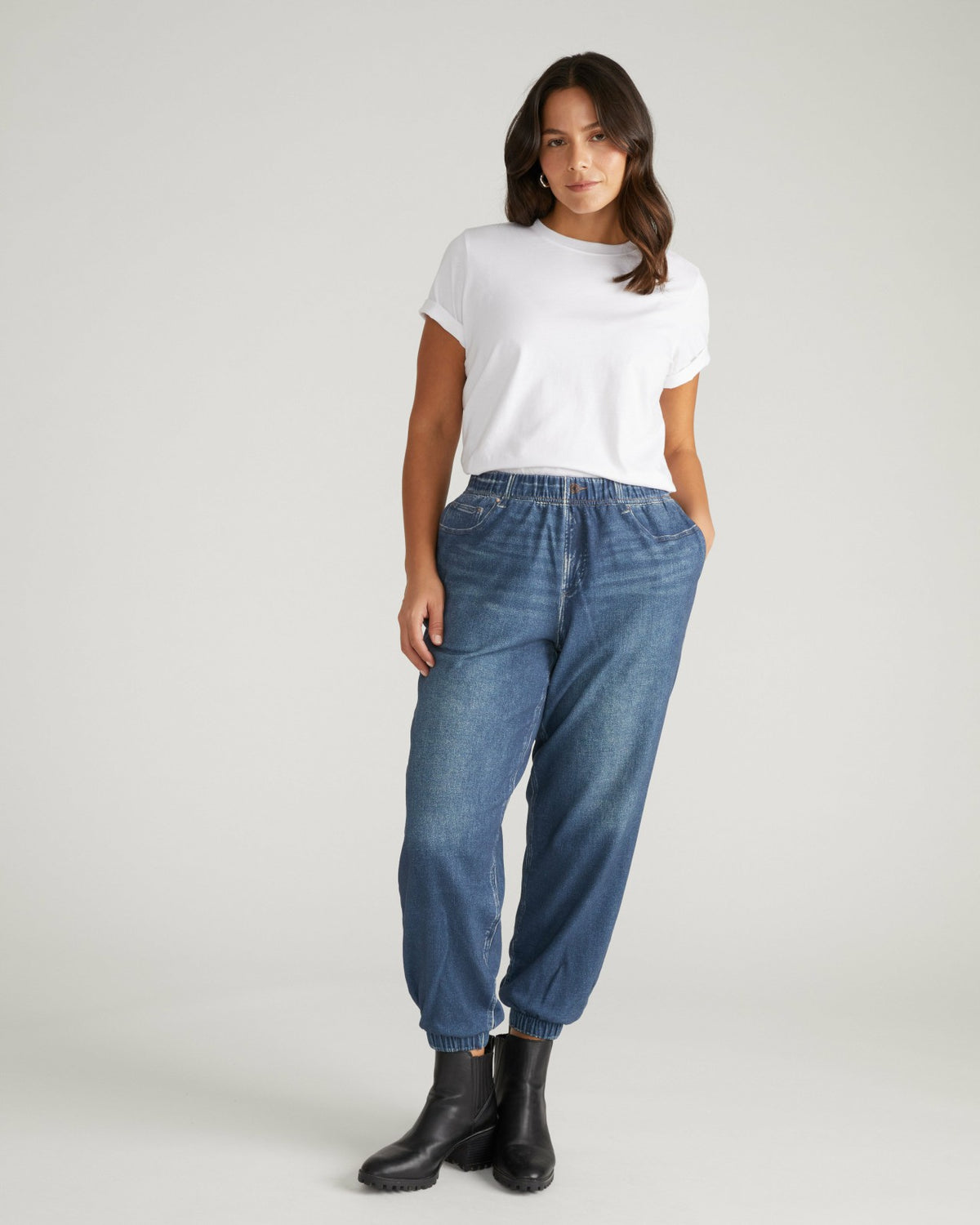 Sweatpant Jogger Jeans - Saddle Blue | Universal Standard
