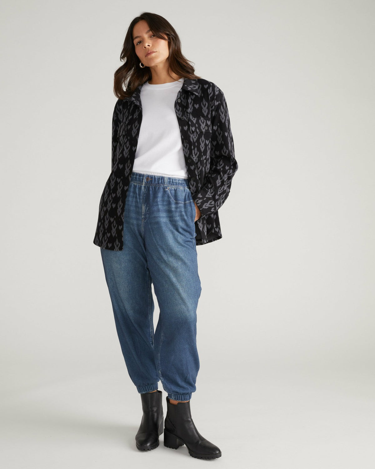 Sweatpant Jogger Jeans - Saddle Blue | Universal Standard