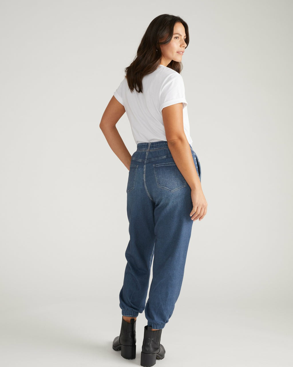 Sweatpant Jogger Jeans - Saddle Blue | Universal Standard