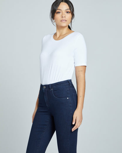 Seine High Rise Skinny Jeans 27 Inch - Dark Indigo | Universal Standard