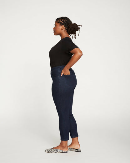 Seine High Rise Skinny Jeans 27 Inch - Dark Indigo | Universal Standard