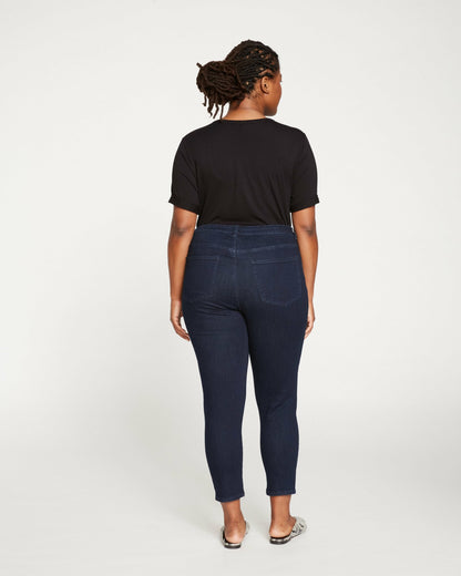 Seine High Rise Skinny Jeans 27 Inch - Dark Indigo | Universal Standard