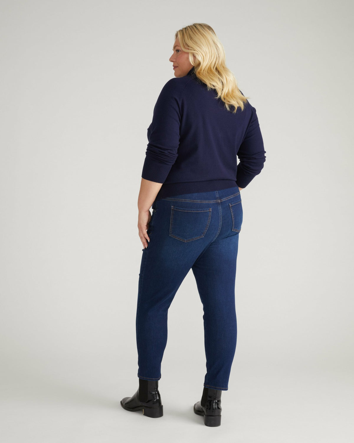 Seine High Rise Skinny Jeans 27 Inch - Heritage Indigo | Universal Standard