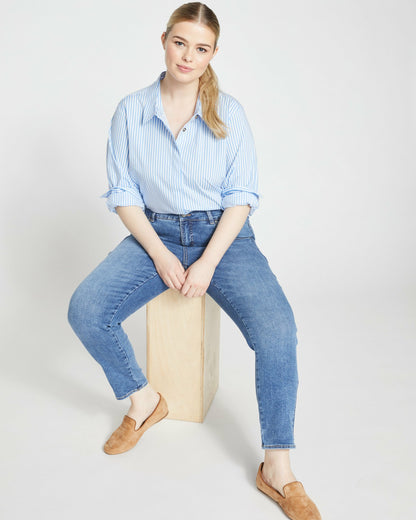 Seine High Rise Skinny Jeans 27 Inch - Vintage Indigo | Universal Standard