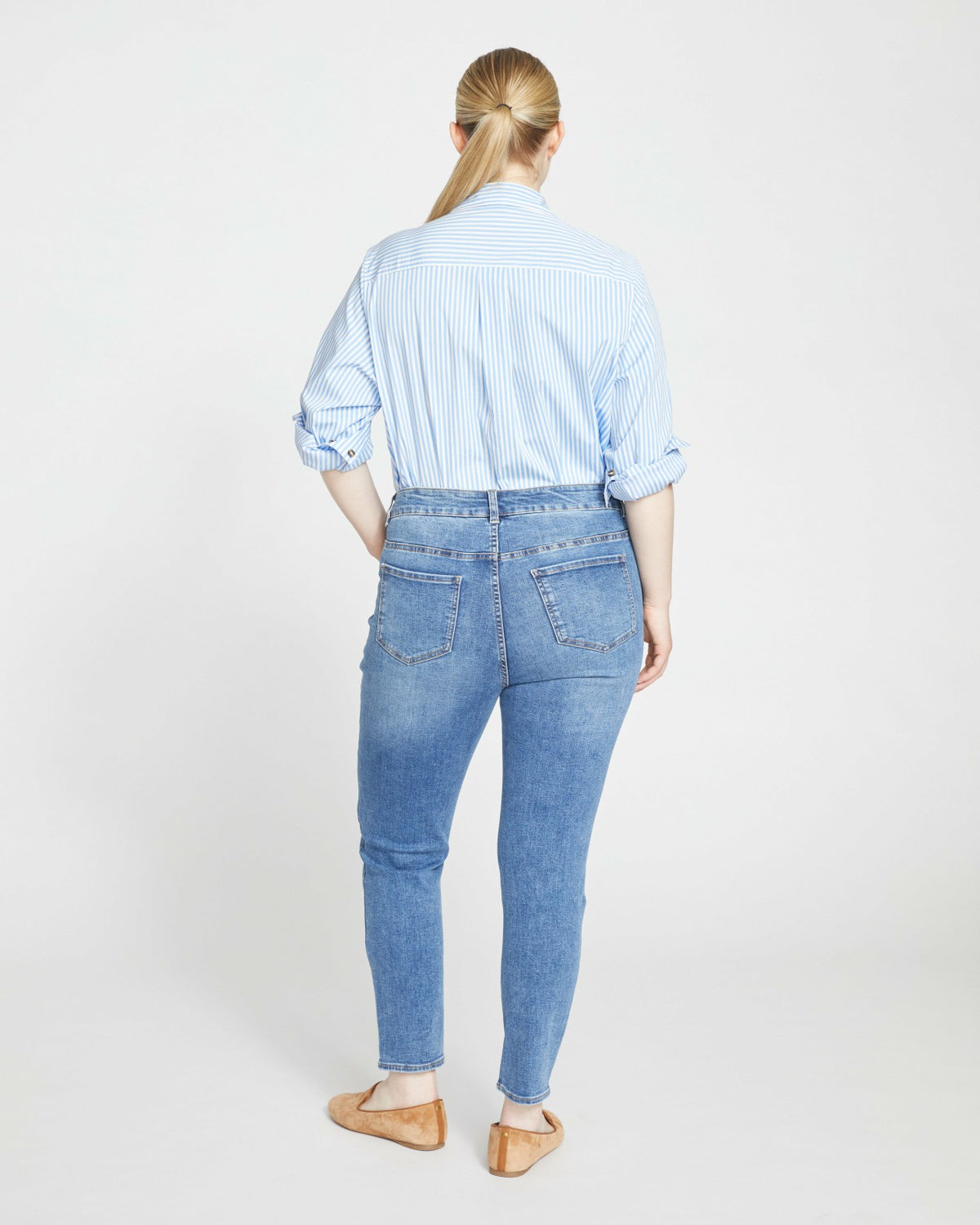 Seine High Rise Skinny Jeans 27 Inch - Vintage Indigo | Universal Standard