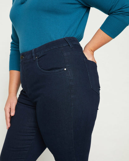 Seine High Rise Skinny Jeans 30 Inch - Dark Indigo | Universal Standard