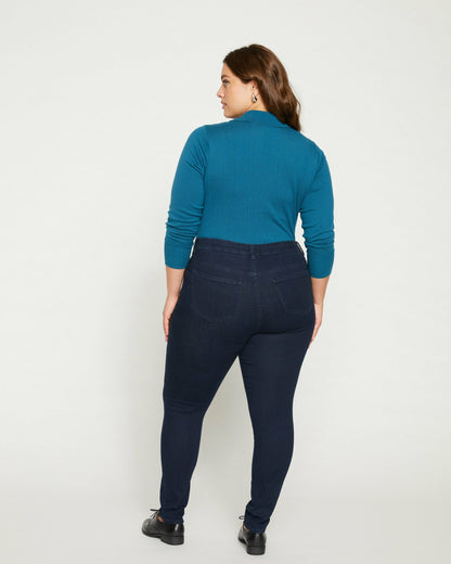 Seine High Rise Skinny Jeans 30 Inch - Dark Indigo | Universal Standard