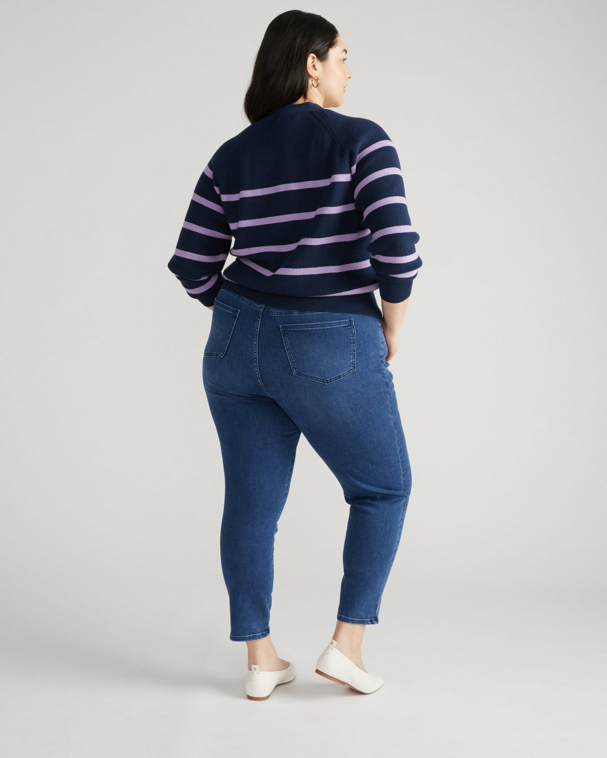 Seine High Rise Skinny Jeans 27 Inch - True Blue | Universal Standard