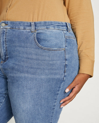Seine Mid Rise Skinny Jeans 32 Inch - Vintage Indigo | Universal Standard