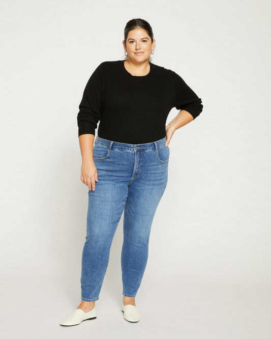 Seine Mid Rise Skinny Jeans 27 Inch - Vintage Indigo | Universal Standard