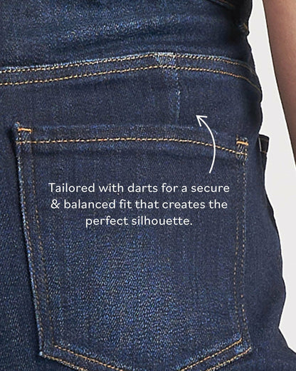 Joni High Rise Curve Slim Leg Jeans 32 Inch - Midnight Blue | Universal Standard
