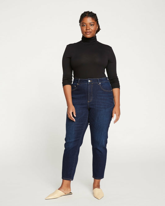 Joni High Rise Curve Slim Leg Jeans 27 Inch - Midnight Blue | Universal Standard