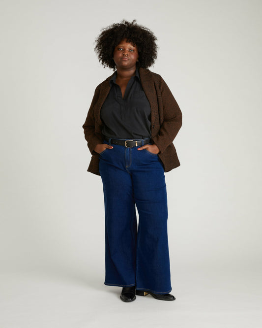 Roxy Relaxed Bootcut Jeans - River Blue Wash | Universal Standard