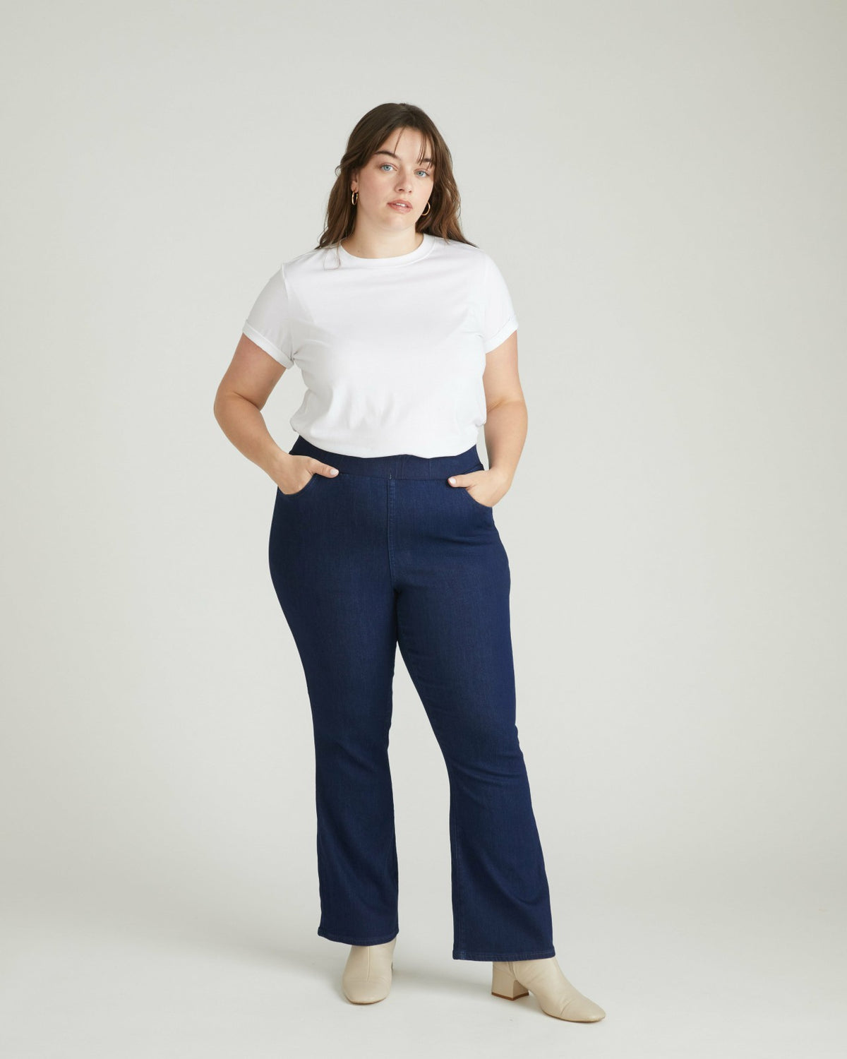 ComfortDenim Bootcut Jeans - Dark Indigo | Universal Standard