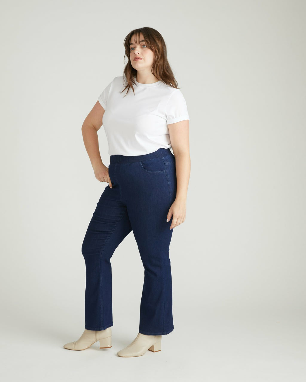ComfortDenim Bootcut Jeans - Dark Indigo | Universal Standard