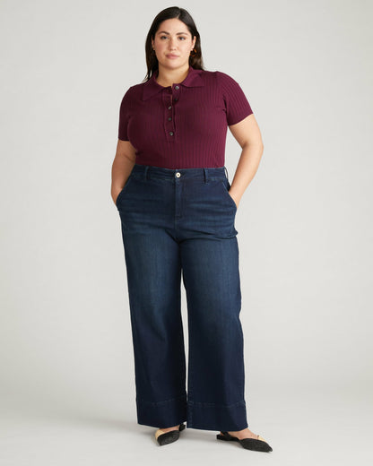 Carol High Rise High Stretch Jeans - Daydream Blue | Universal Standard