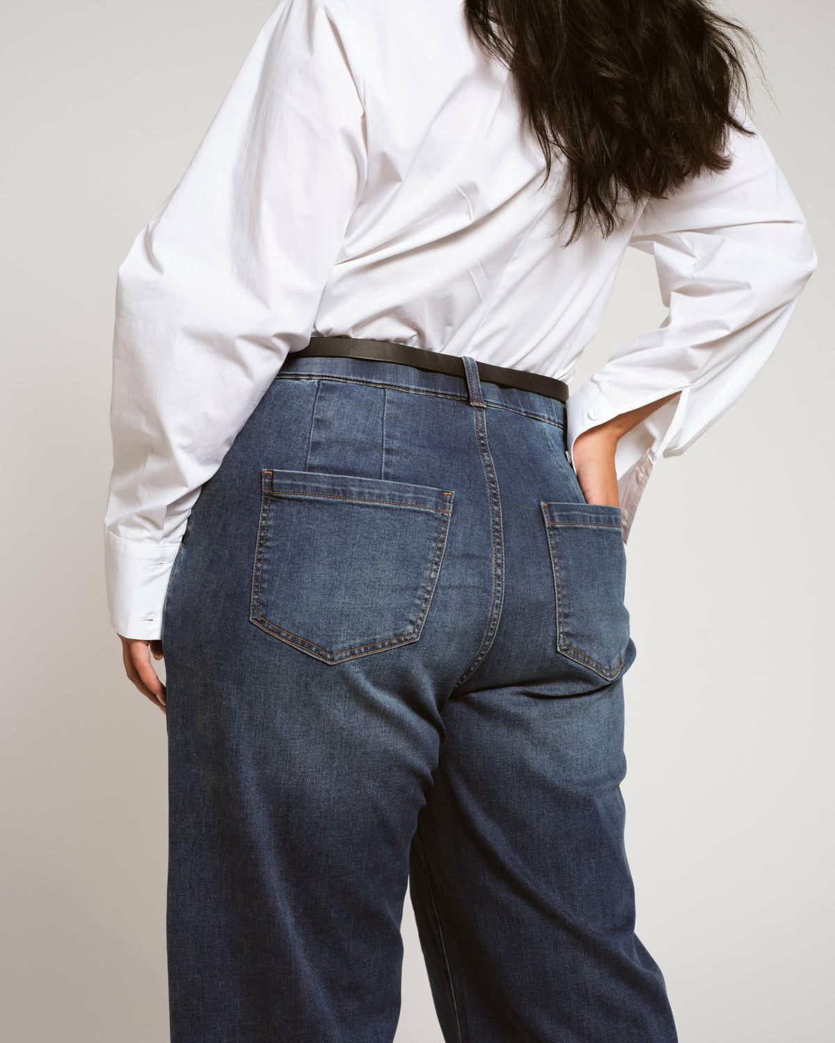Carol High Rise High Stretch Jeans - Saint Lawrence Blue | Universal Standard