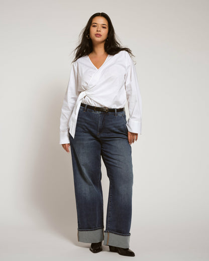 Carol High Rise High Stretch Jeans - Saint Lawrence Blue | Universal Standard