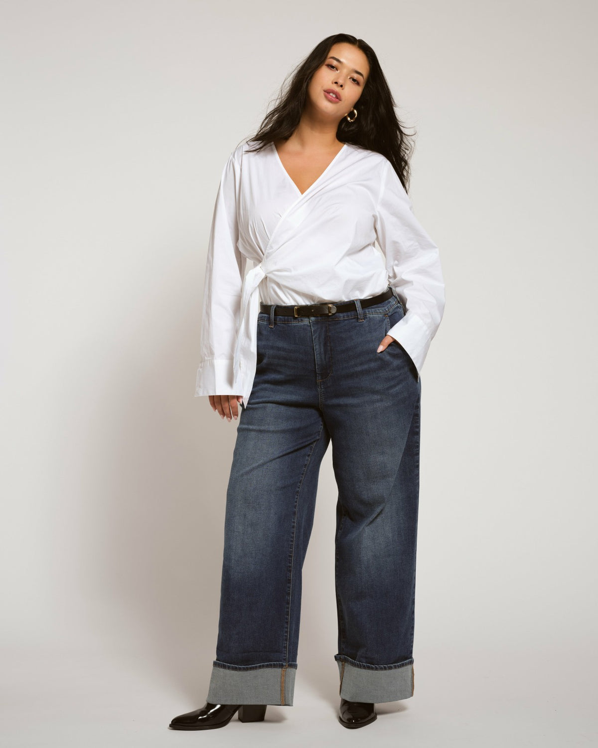 Carol High Rise High Stretch Jeans - Saint Lawrence Blue | Universal Standard