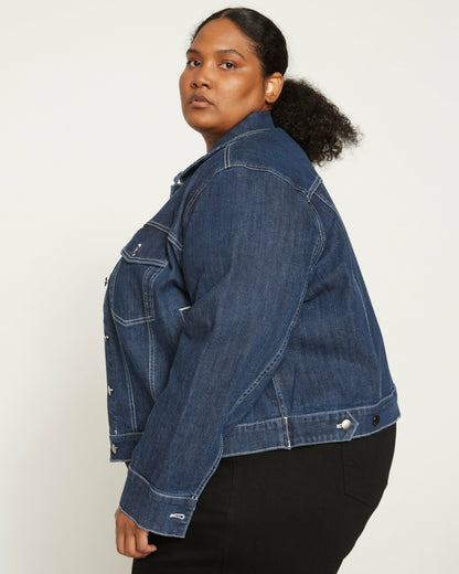 Kelsey Denim Jacket - Dark Indigo | Universal Standard