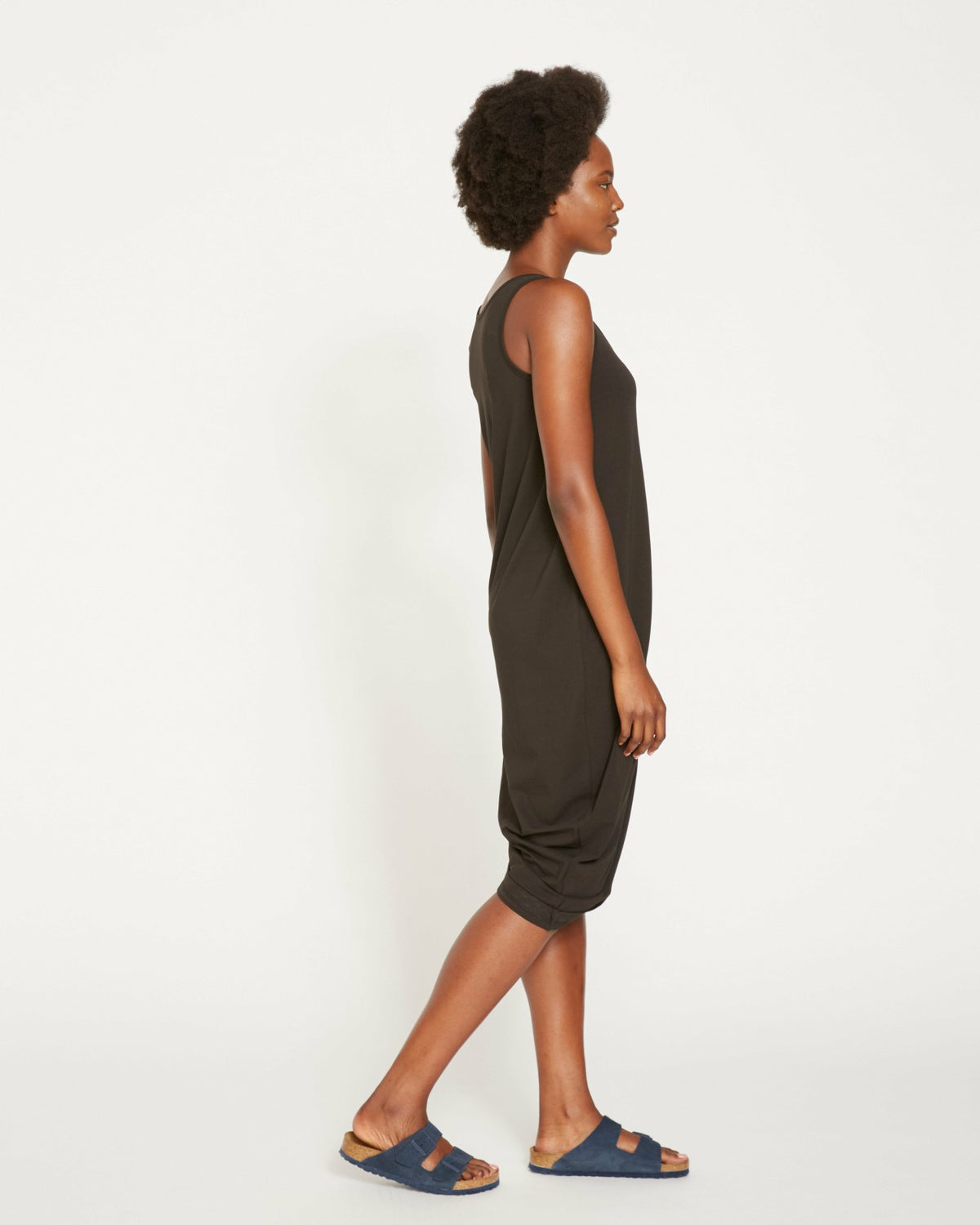 Iconic Geneva Tank Dress - Black | Universal Standard